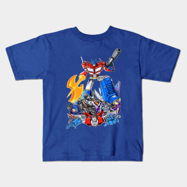 Prime Victory Kids T-Shirt by RobReepArt